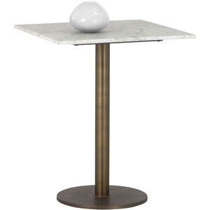 Enco White / Antique Gold Bistro Table